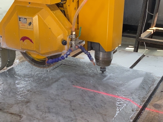 Xianda Trung tâm gia công máy tính đa chức năng CNC của Ý 5 trục Bridge Saw Stone Cutting Machine
