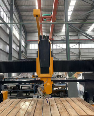 5 trục CNC Bridge Saw Machine For Marble Kitchen Countertop With Italy Esa Hệ thống tự động Chương trình Phần mềm cắt đá