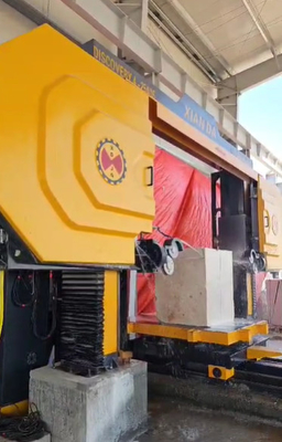 Xianda 4 trục CNC đơn kim cương dây cưa máy cho hồ sơ
