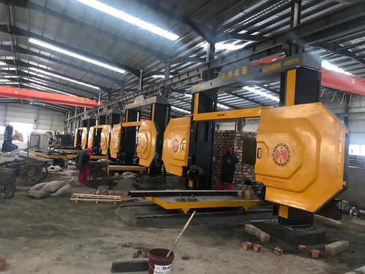 Xianda 4 trục CNC đơn kim cương dây cưa máy cho hồ sơ