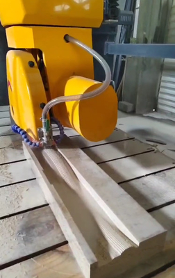 5 + 1 trục CNC Stone Bridge Saw Machine With Milling Cutter To Cut Countertops Marble Granite Quartz Staircase