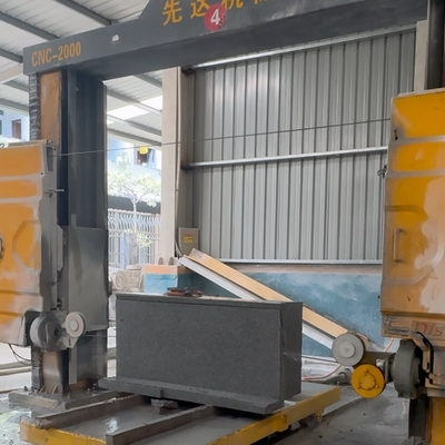 11kw động cơ chính Electric Diamond Wire Saw cho cắt chính xác và chính xác