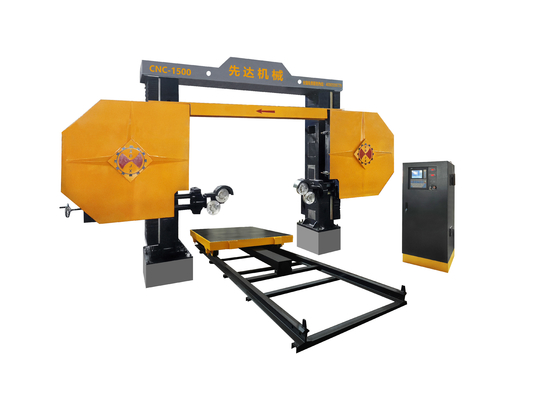 Máy cắt dây kim cương CNC nhỏ gọn 360 ° Trục xoay để cắt vật liệu chính xác