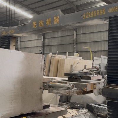 Công nghệ CNC tiên tiến Slab Cutter cho cắt đá tròn