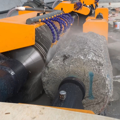 Máy tạo hình bóng tròn hiệu suất cao cho đá Bollard