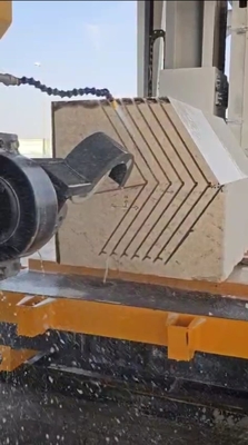 Máy cưa dây kim cương CNC 4 trục với hệ thống điều khiển tự động cho đá cẩm thạch, đá granit