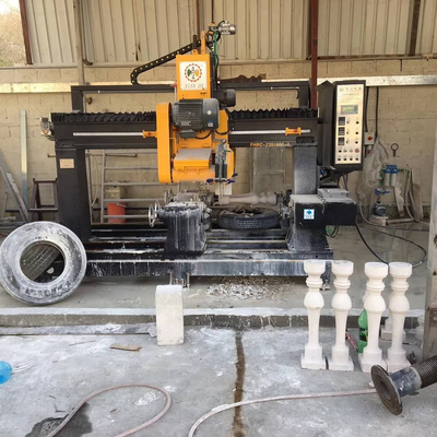 Máy cắt baluster bốn phần hiệu suất cao CNC / PLC cho công nghiệp đá chính xác