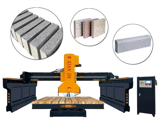 Máy cắt khối trung tâm cao tốc bốn cột với tổng công suất 29/37kw để cắt chính xác