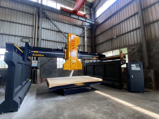 Máy cắt khối giữa bốn cột tốc độ cao để cắt khối giữa