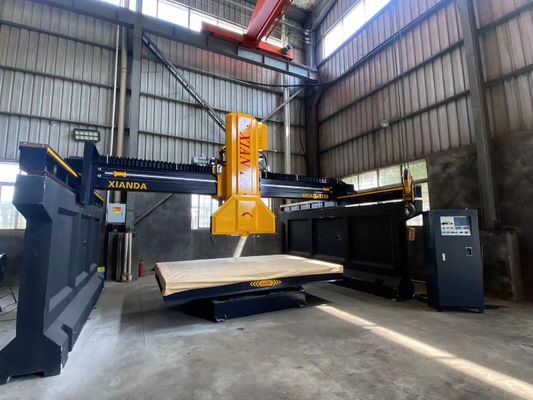 Máy cắt khối trung tâm cao tốc bốn cột với tổng công suất 29/37kw để cắt chính xác
