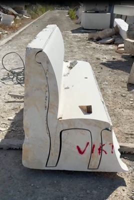 Tự động 4 trục CNC dây xem cắt đá cho Quarry & Factory