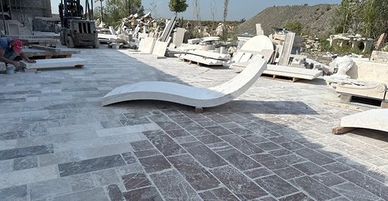 Tự động 4 trục CNC dây xem cắt đá cho Quarry & Factory