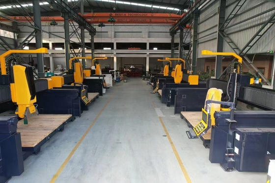 Italy Software 5 Axis CNC Granite Marble Tile Cutter Stone Cutting and Sink Cutting Millling Engraving Bridge Saw Machine in America
