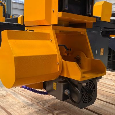 4-Axis CNC Stone Cutter with High Precision Linear Guide and 0-85° Worktable Tilting Angle for Advanced Stone Processing