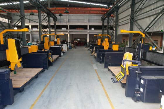 Máy cắt cây cầu 5 trục tự động với hệ thống DDX để chế biến đá 3200 × 2000 × 180mm