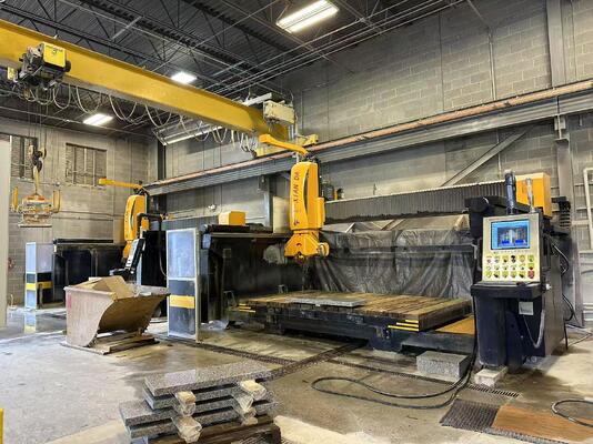 Máy cắt cầu 5 trục tự động với hệ thống DDX