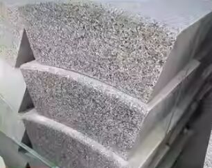 Máy cưa dây đứng CNC 3 trục liên kết cắt đá vỉa cong