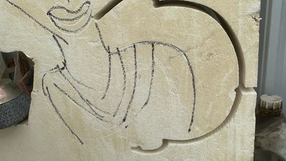 Máy mài dây kim cương CNC với bàn xoay 360° cho khối lớn 1.5M/1.8M/2.1M/2.2M/3.5M