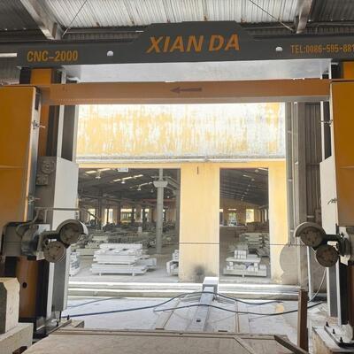 Xianda New CNC Diamond Wire Saw Machine with Engine Motor Gear CE Certified 380V/50Hz 11KW 6000kg for Stone Cutting