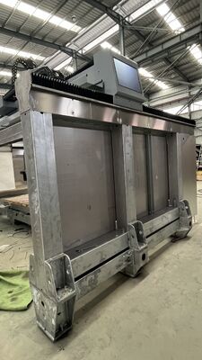 CE 5-Axis Bridge Stone Cutter Italian DDX System 900mm Saw Blade với cửa bảo vệ tùy chọn