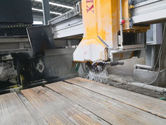 Máy cắt đá PLC Infrared Bridge Saw Laser, phù hợp với chế biến đá cẩm thạch và đá granit quy mô lớn