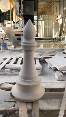 Máy phay CNC dọc với đường kính cắt tối đa 1000mm và hành trình nâng dọc 1500mm để cắt tấm đá