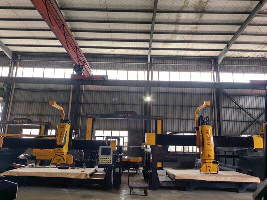Máy cắt cầu tự động 5 trục với hệ thống DDX cho gia công đá và kích thước tối đa 3200x2000mm