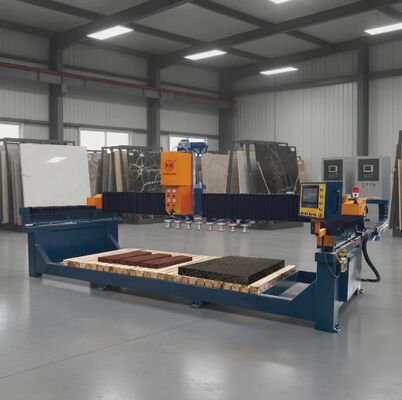 Máy đánh bóng đá độ chính xác cao với bộ nạp tự động và điều khiển thông minh tích hợp cho ngành chế biến đá