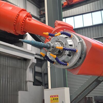 Máy cắt đá robot CNC 6 trục với điều khiển can thiệp và trục BT40 cho chạm khắc quy mô lớn 3100mm