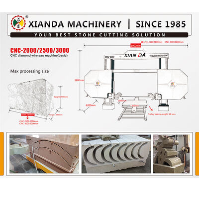 Nhà cung cấp máy cưa dây kim cương chất lượng cao để cắt đá granite và bê tông