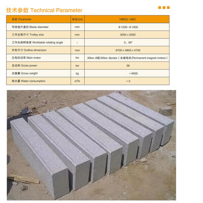 Thiết bị cắt khối đá tự động loại nặng
