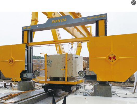 Xianda BWT-3500-21 PLC Heavy Duty Diamond Wire Saw Machine.