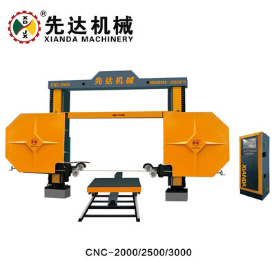Máy cưa dây kim cương CNC với liên kết bốn trục cho kích thước xử lý tối đa 3000x2000x1500mm, được chứng nhận CE và ISO9001
