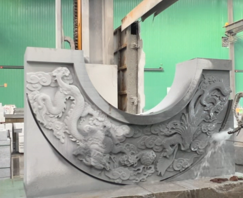 Máy cưa dây kim cương CNC với liên kết bốn trục cho kích thước xử lý tối đa 3000x2000x1500mm, được chứng nhận CE và ISO9001