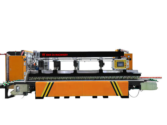 11 Đầu CNC máy đánh bóng đá ngang cho mảng đá granite đá cẩm thạch anh nghiền