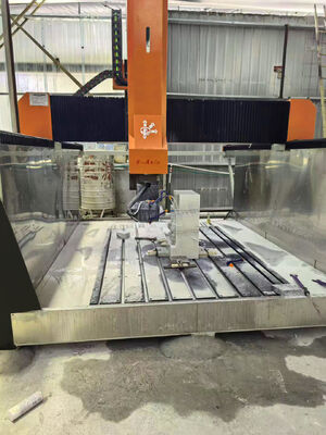 FAEM-3320 Máy khắc đá CNC năm trục để khắc điêu khắc đá granit đá cẩm thạch