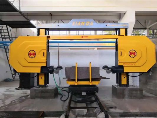 Máy cưa dây kim cương CNC 5 trục Xianda Discovery để tạo hình cột vòm 3D và cắt đá granite, đá cẩm thạch