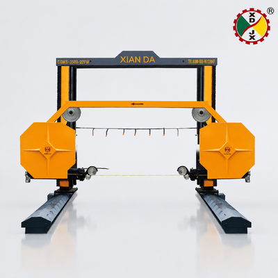 Xianda Brand CNC Mono Diamond Wire Saw Machine để cắt đá cẩm thạch và đá granit