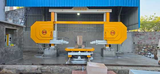 XIANDA cao tốc 4-axis CNC kim cương dây cưa máy cắt chính xác của đá