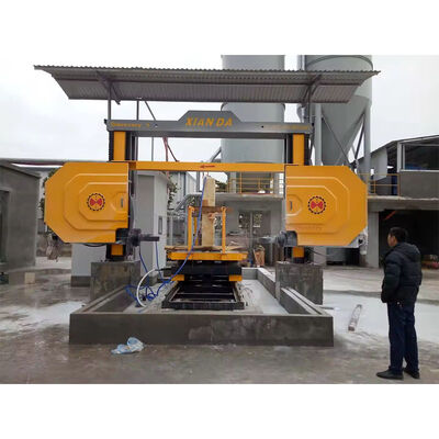 Máy cưa dây kim cương CNC 5 trục tự động để cắt và tạo hình khối đá granite