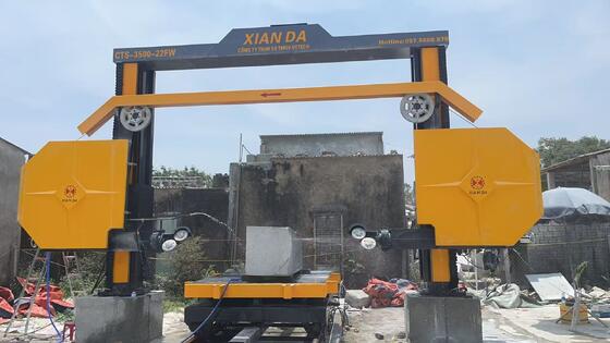 Máy cưa dây kim cương CNC được thiết kế cho độ chính xác cắt tối ưu và độ bền trong các ứng dụng công nghiệp nặng