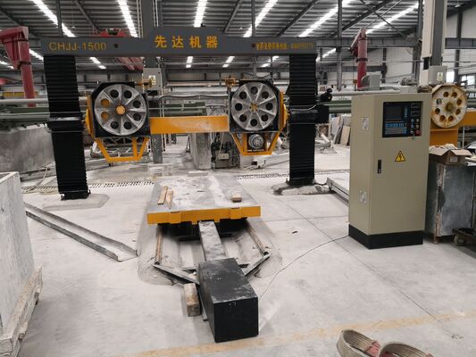 Máy cắt đá phiến tròn CNC thuận tiện để chế biến đá granite