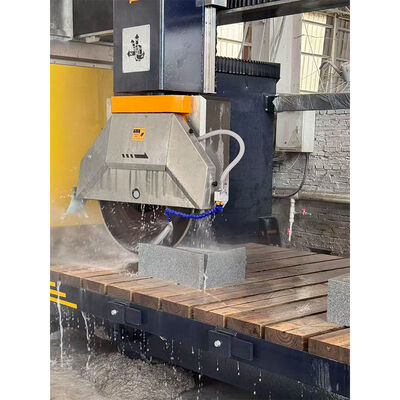 Máy cưa cầu CNC 5 trục chính xác cho các dự án trang trí đá và cắt đá cẩm thạch Bồ Đào Nha