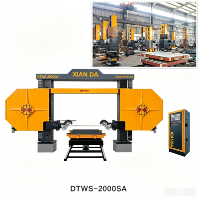 CNC Diamond Wire Saw Machine | 4‑Spindle Linkage Special‑Shape Granite Marble Tombstone Cutter
