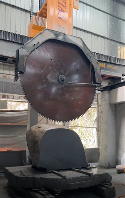 Máy cắt khối đá granit tốc độ cao với đường kính xử lý tối đa 2800mm