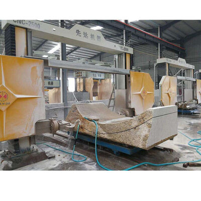 Máy cưa dây kim cương CNC hạng nặng để định hình khối đá lớn và cắt hình dạng đặc biệt