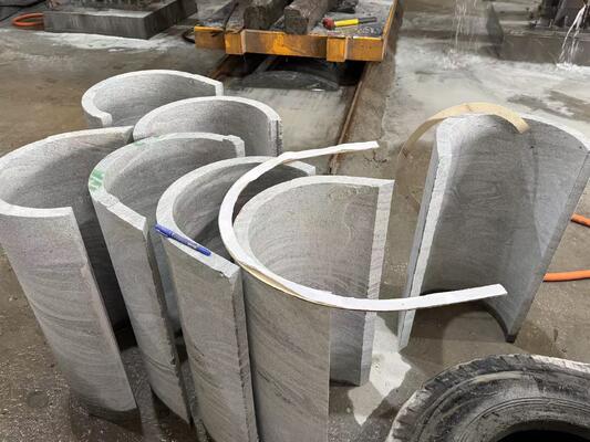 Máy cưa dây kim cương điều khiển CNC hiệu suất cao với liên kết bốn trục chính để cắt đá