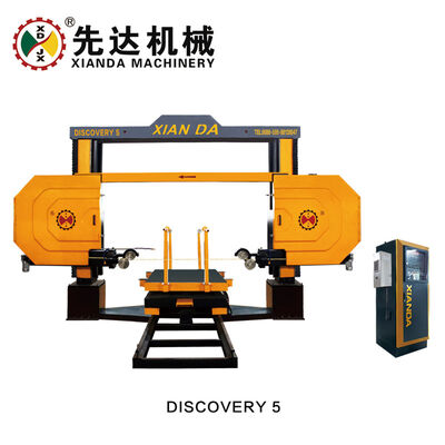 Xianda DISCOVERY 5 5 trục CNC kim cương dây cưa máy cho 3D đá Profiling điêu khắc cắt