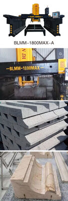 Máy cắt và phay tuyến tính kiểu cầu CNC cho đá cẩm thạch đá granit