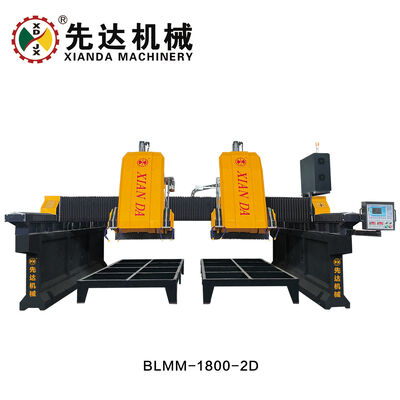 Máy cắt và phay tuyến tính hai đầu kiểu cầu CNC cho đá cẩm thạch đá granit